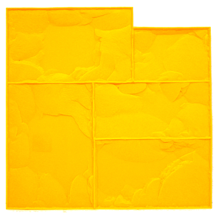 BONWAY Bon 12-941 Floppy Mat, Ashlar Yellow, 24" X 24" 12-941